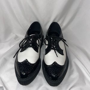 Tuk wingtip creepers shoes